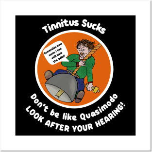 Tinnitus Sucks Posters and Art